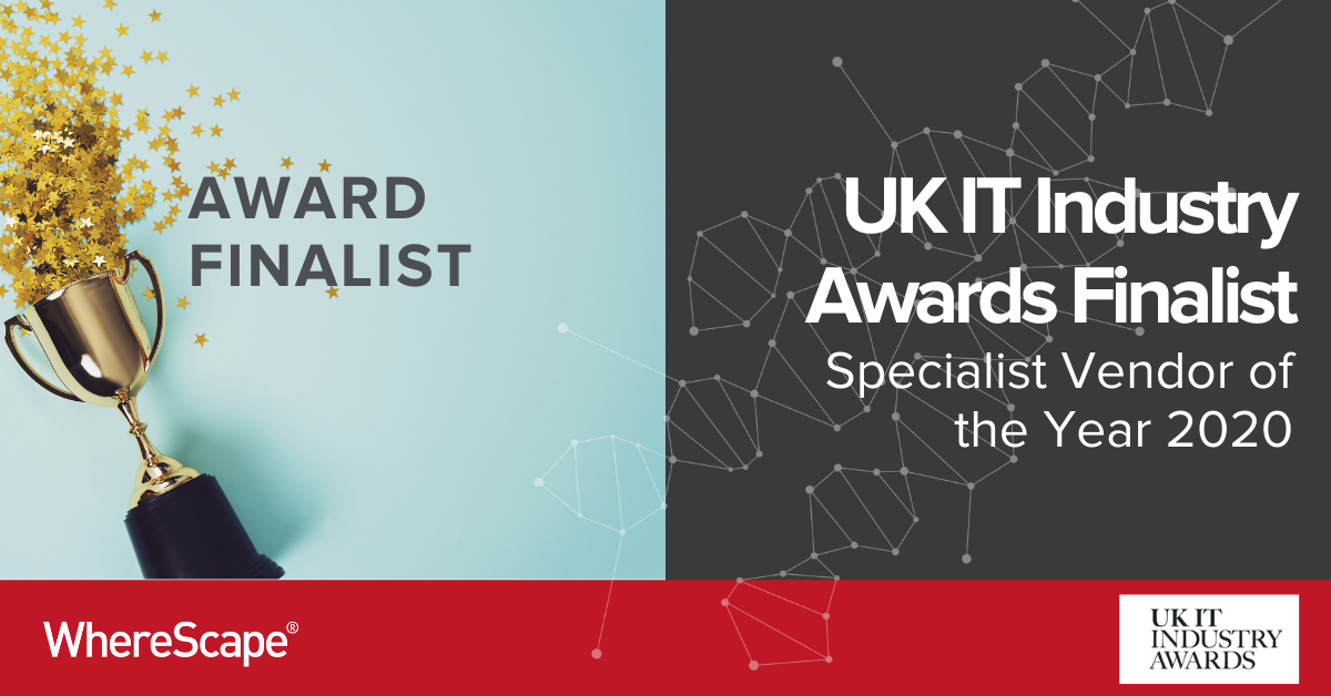 WhereScape is a Finalist for The UK IT Industry Awards! WhereScape