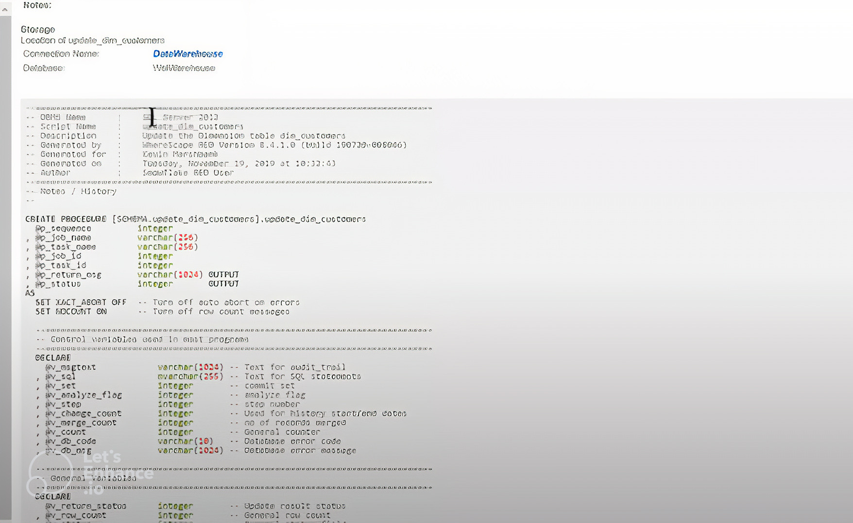 Auto-documentation