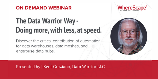 The Data Warrior Way – Doing more, with less, at speed