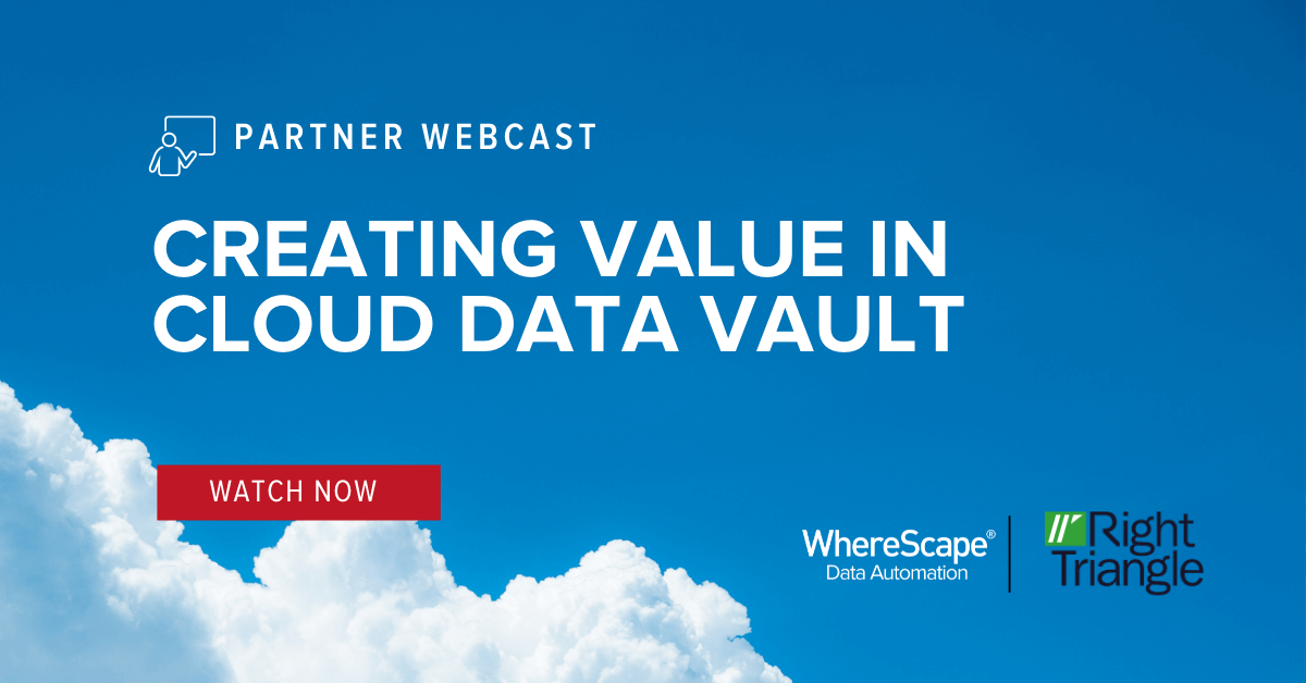 Data Vault Webinar