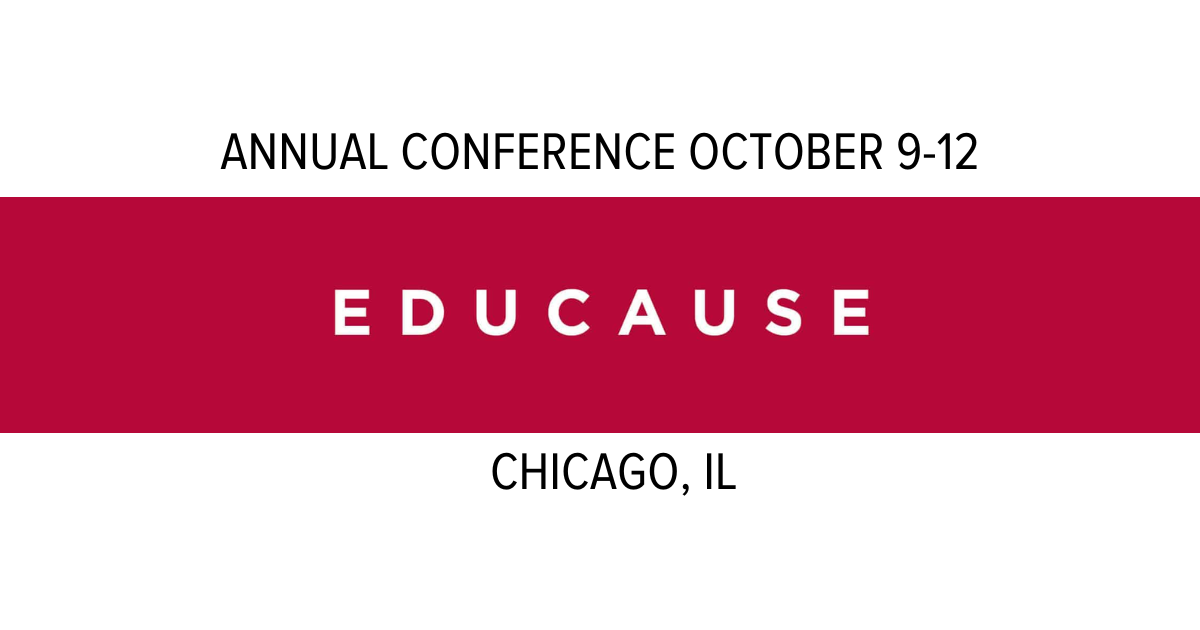 Educause annual conference Chicago, IL WhereScape