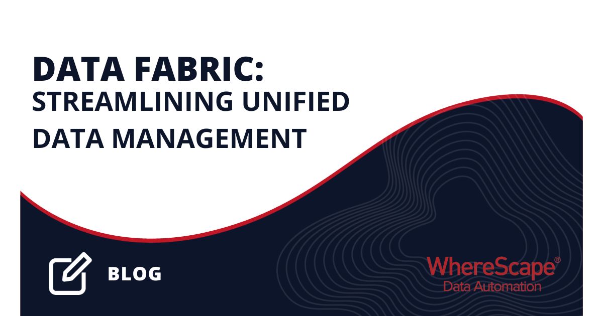 Data Fabric: Streamlining Unified Data Management