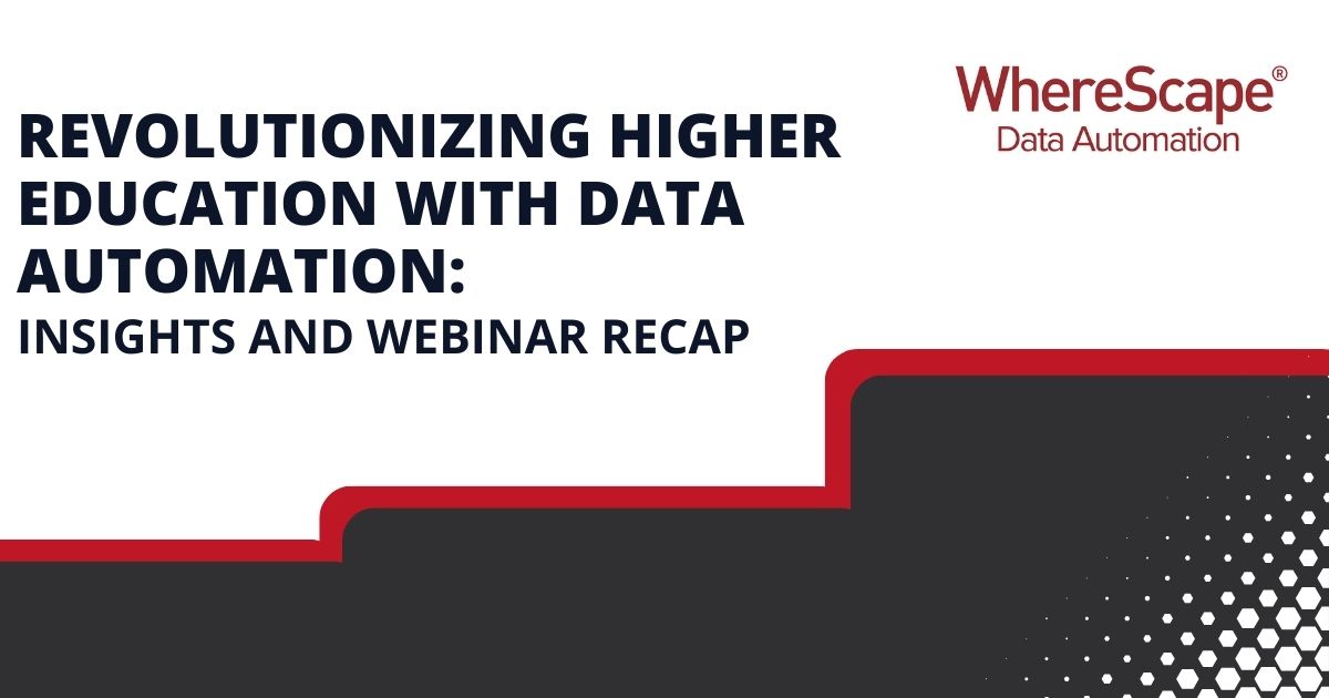 Revolutionizing Higher Education with Data Automation: Insights and Webinar Recap