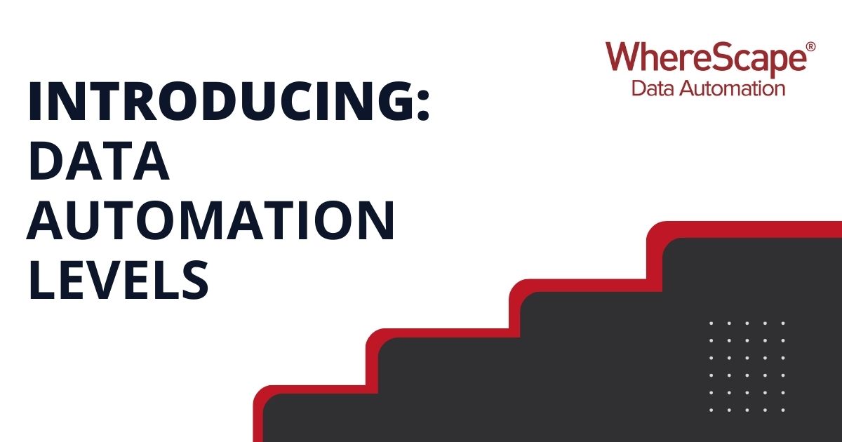 Automation Levels data automation levels