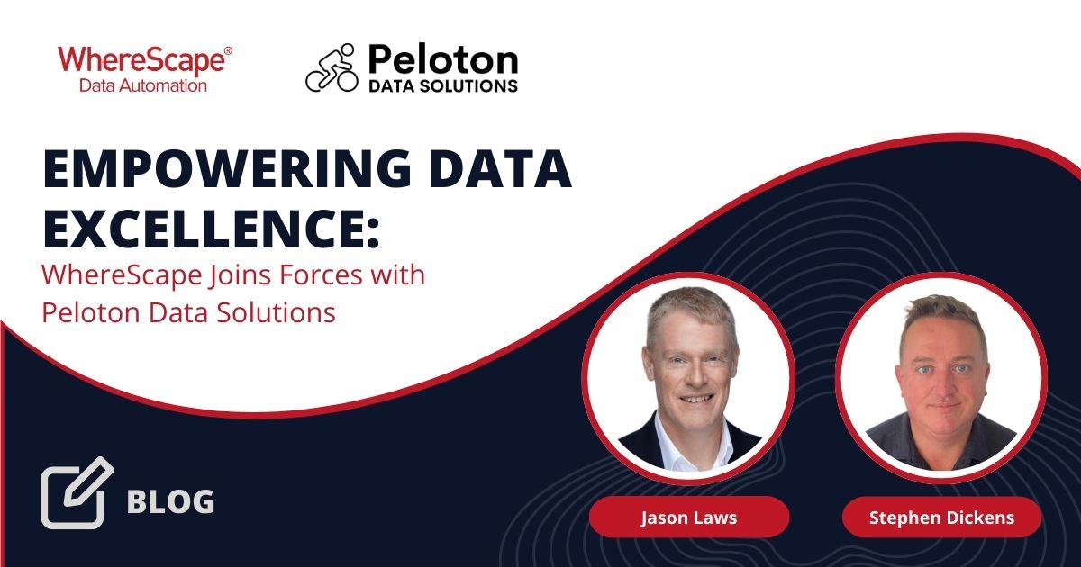 Empowering Data Excellence: WhereScape Joins Forces with Peloton Data Solutions
