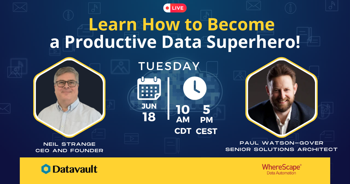 Learn How to Become a Productive Data Superhero!