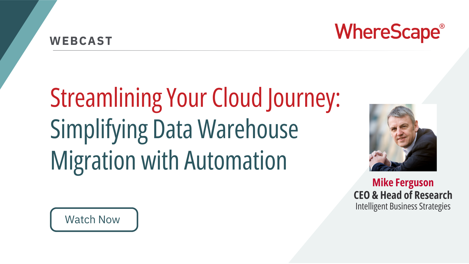 On Demand | Streamlining Your Cloud Journey: Simplifying Data Warehouse Migration with Automation