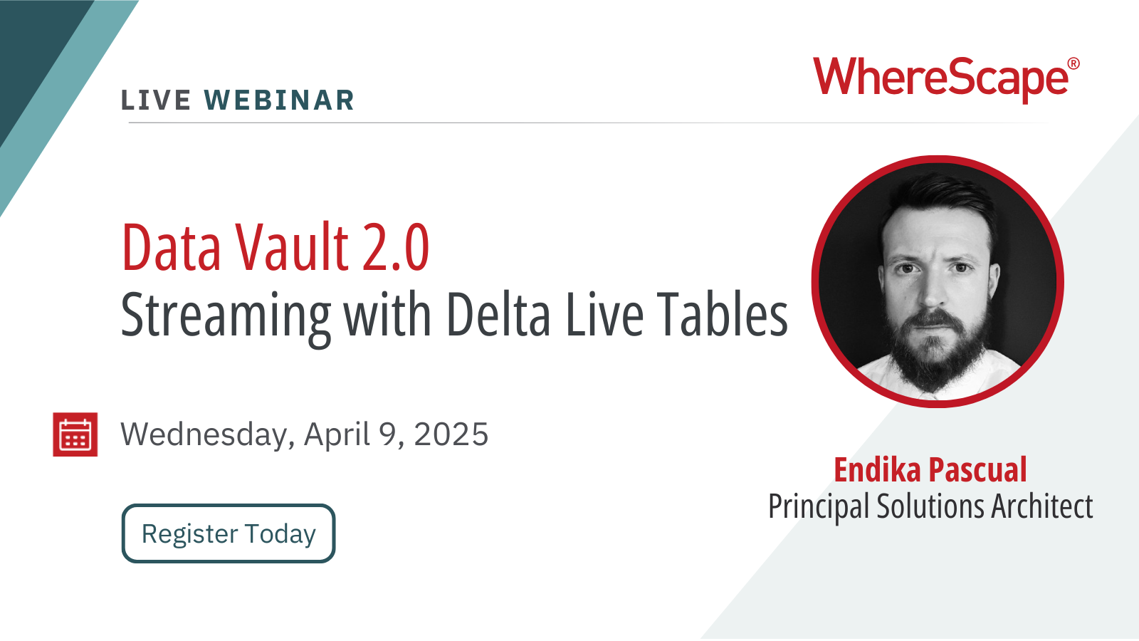 Data Vault 2.0 Streaming with Delta Live Tables