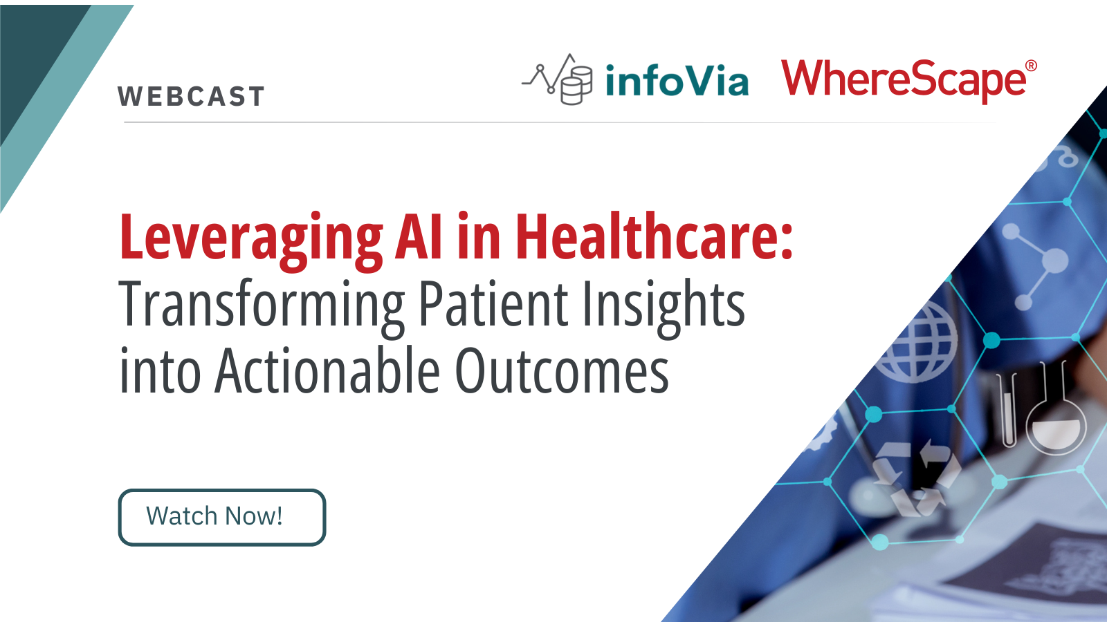 On Demand | Leveraging AI in Healthcare: Transforming Patient Insights into Actionable Outcomes
