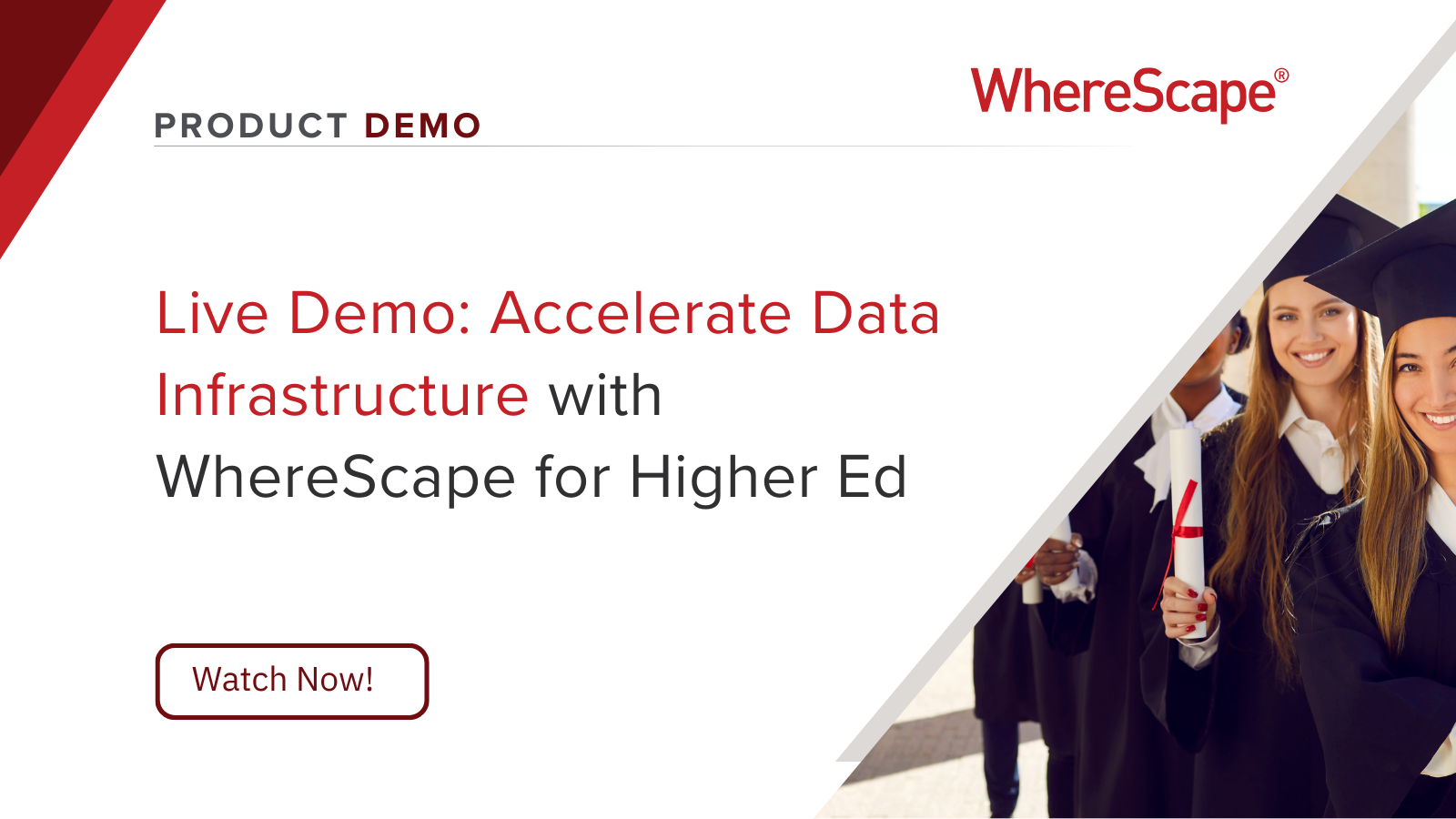 On Demand |  Accelerate Data Infrastructure with WhereScape for Higher Ed