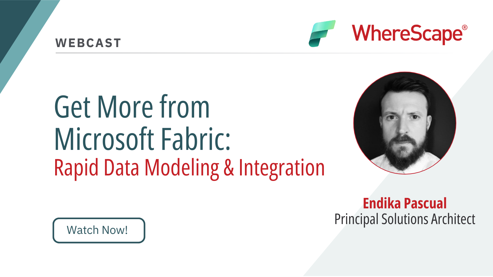 Microsoft Fabric recording of wherescape webinar