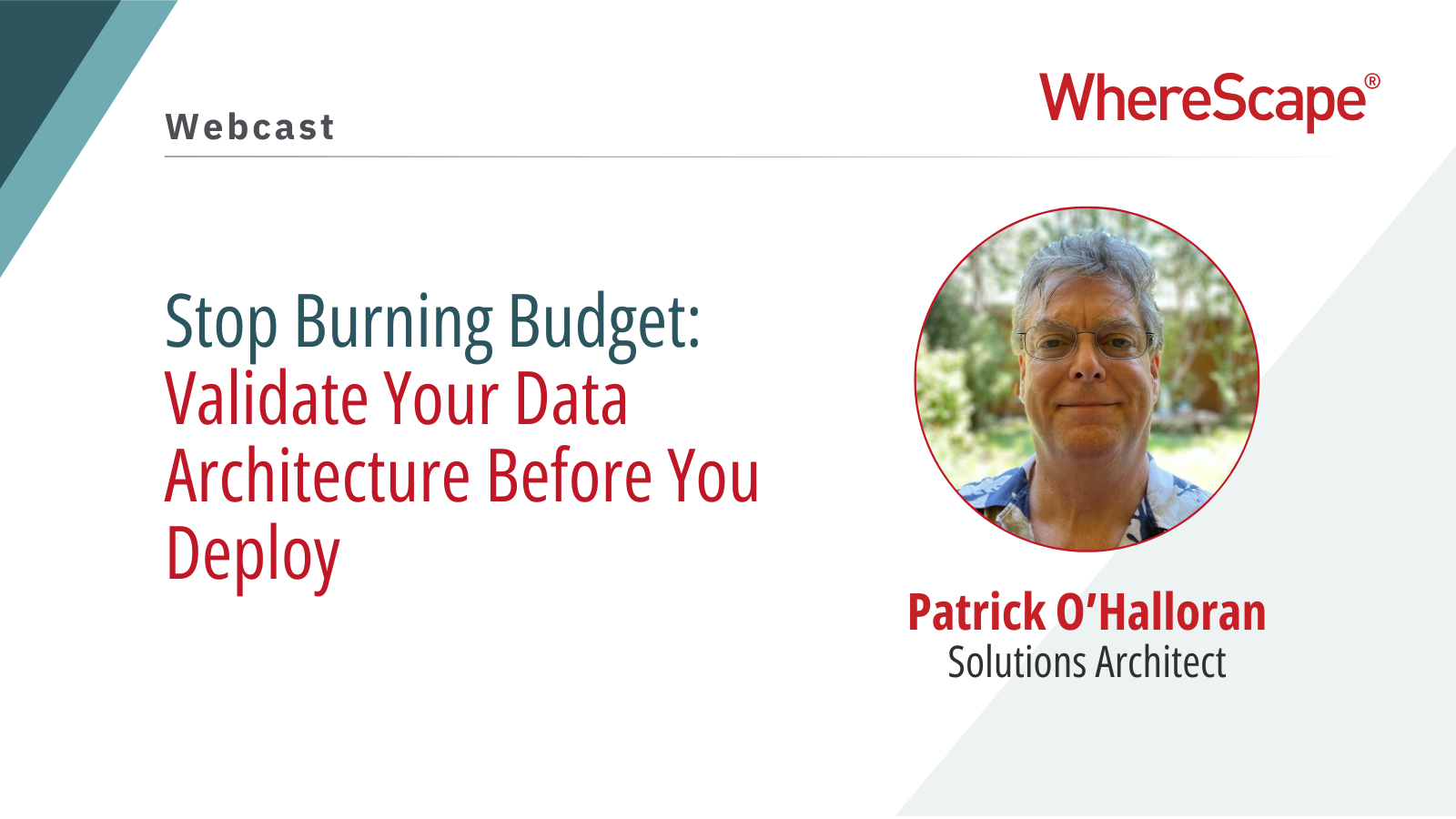 validate your architecture before you deploy webinar