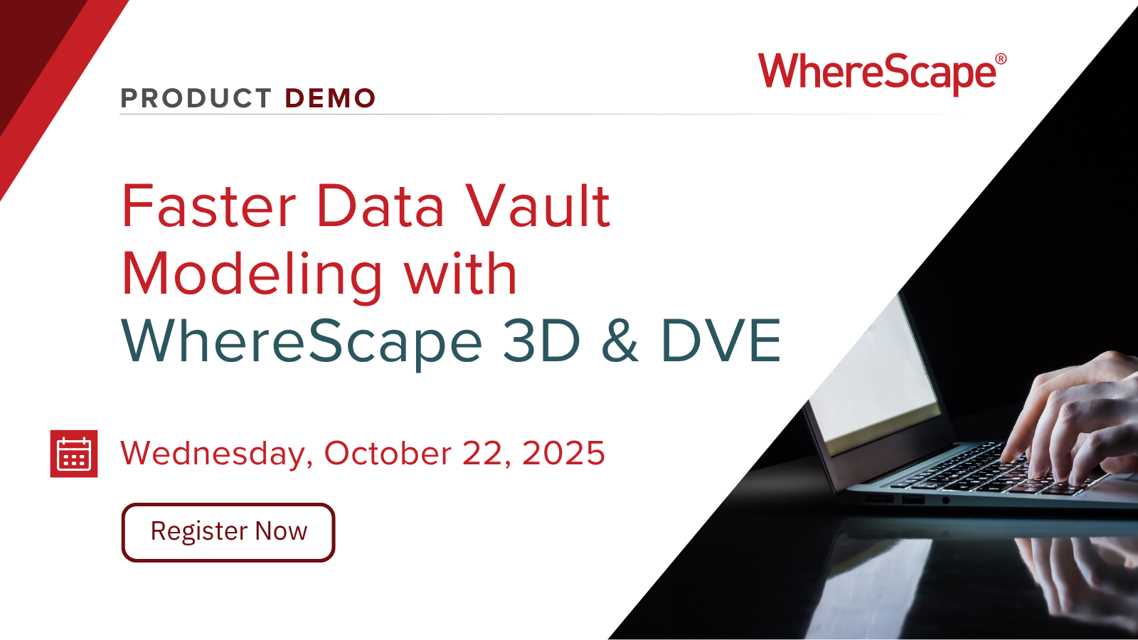 Faster Data Vault Modeling with WhereScape 3D & DVE