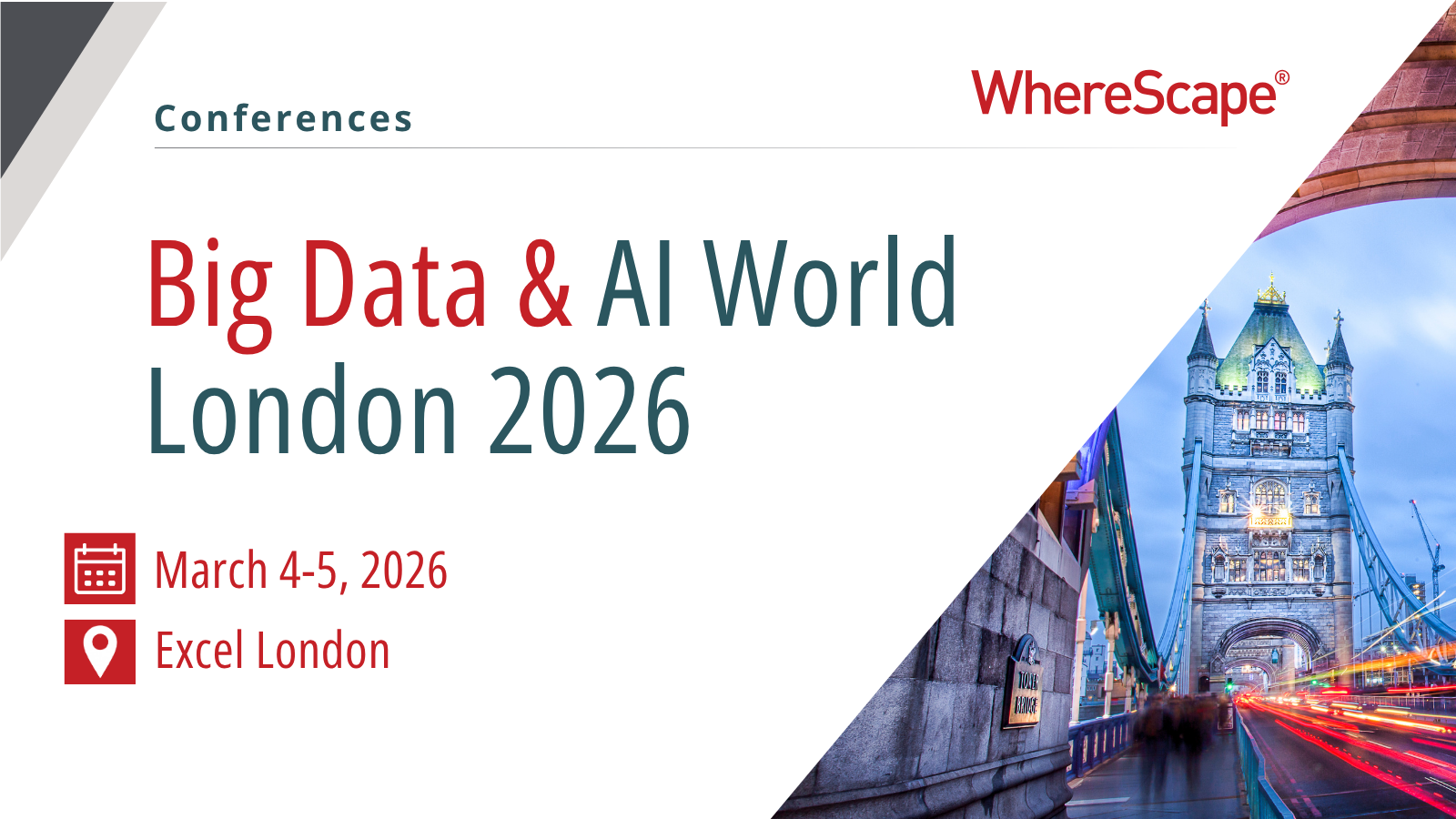 big data & ai world london 2026