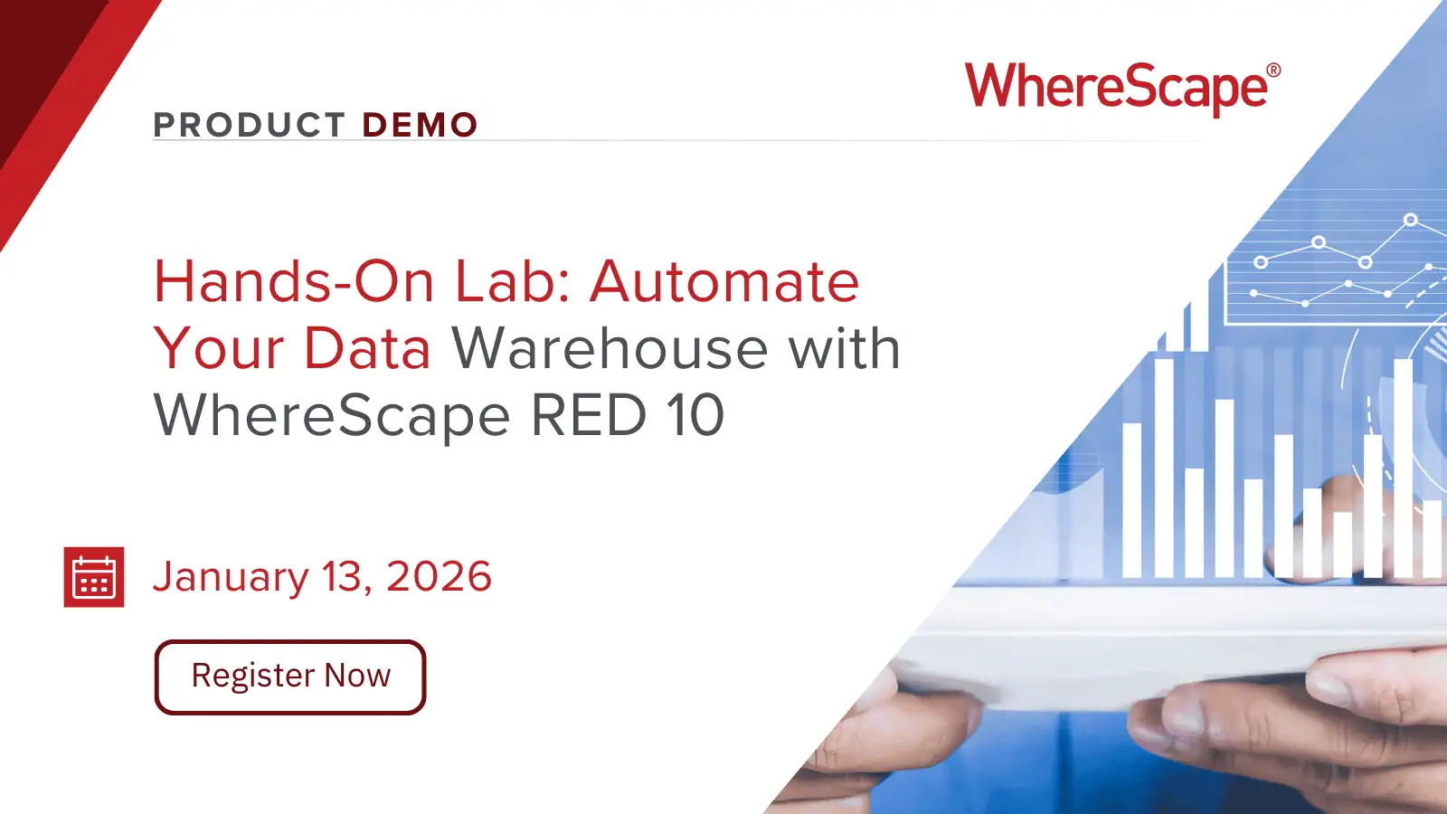 Jan 13 na red hol WhereScape RED 10 Hands on lab