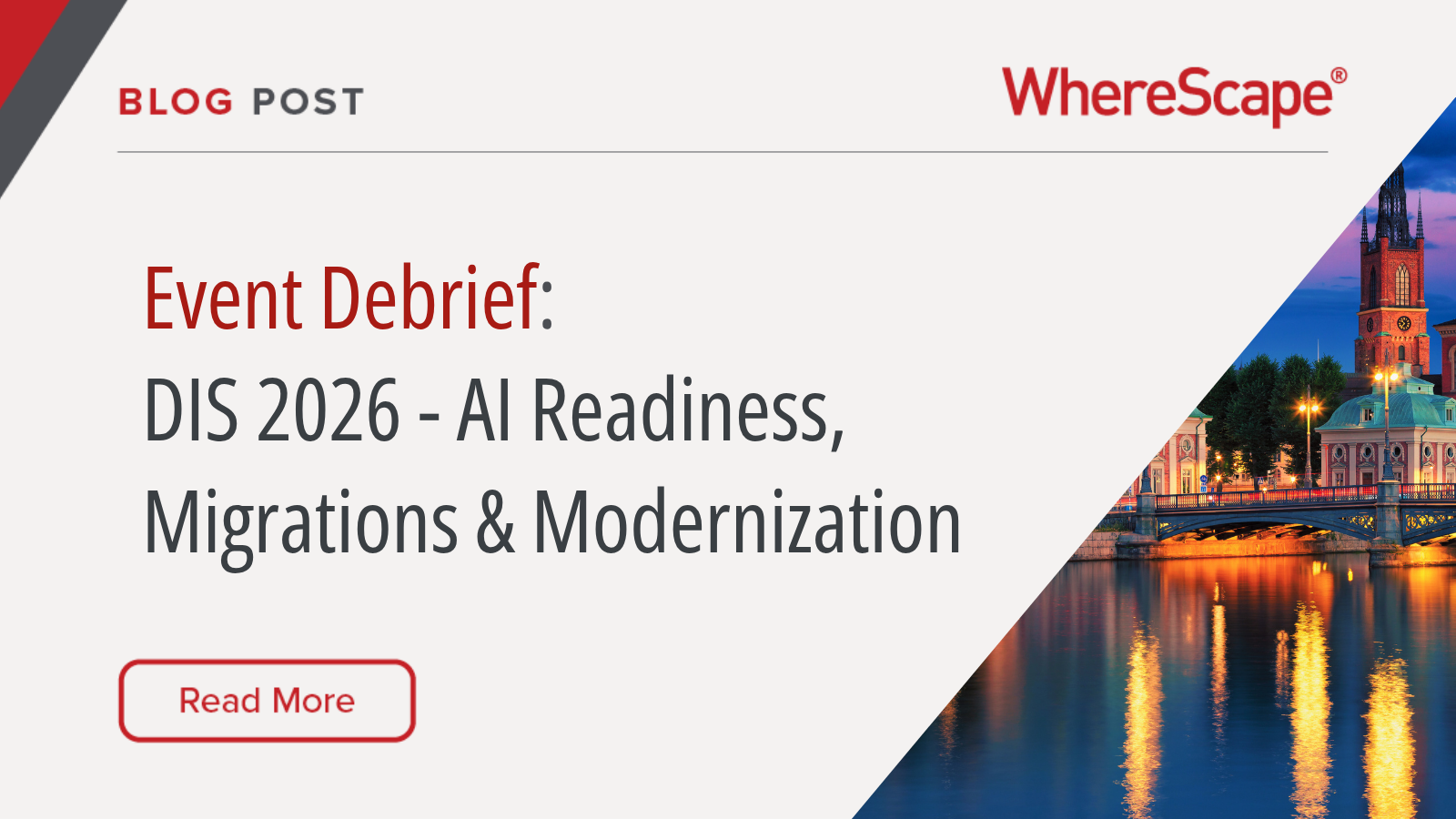 What We Discovered at DIS 2026: AI Readiness, Migration & Modern Data Stacks