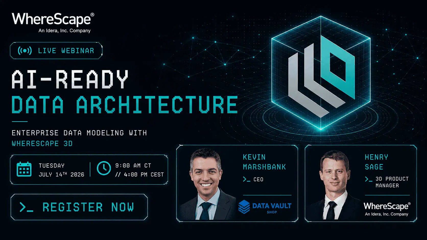 3D Webinar – AI Ready Data Architecture – July 2026