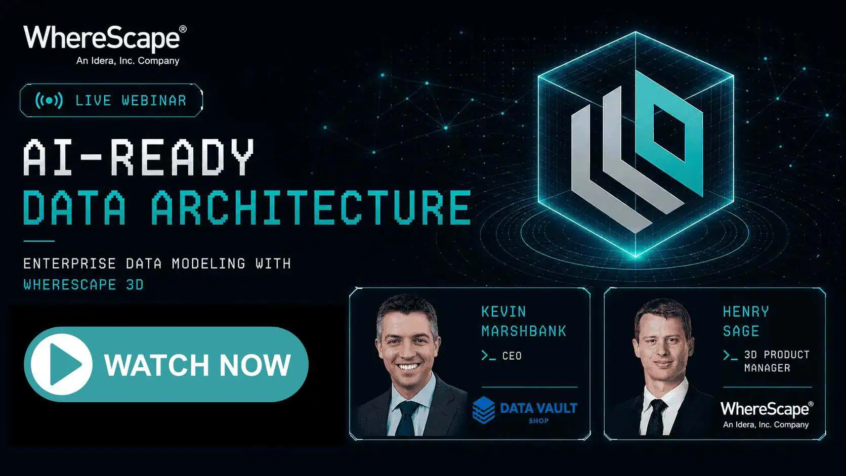 book-icon On-Demand Webcast: AI-Ready Data Architecture: Enterprise Data Modeling with WhereScape 3D