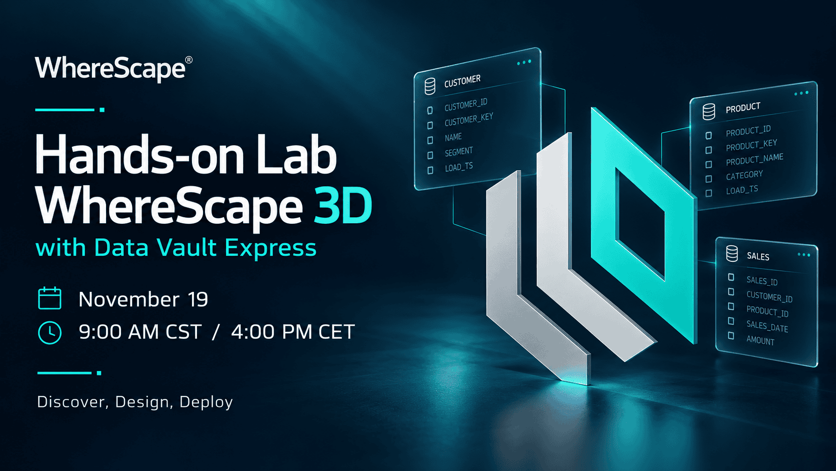 Hands-on Lab Banner – 3D & DVE = Nov 19 2026