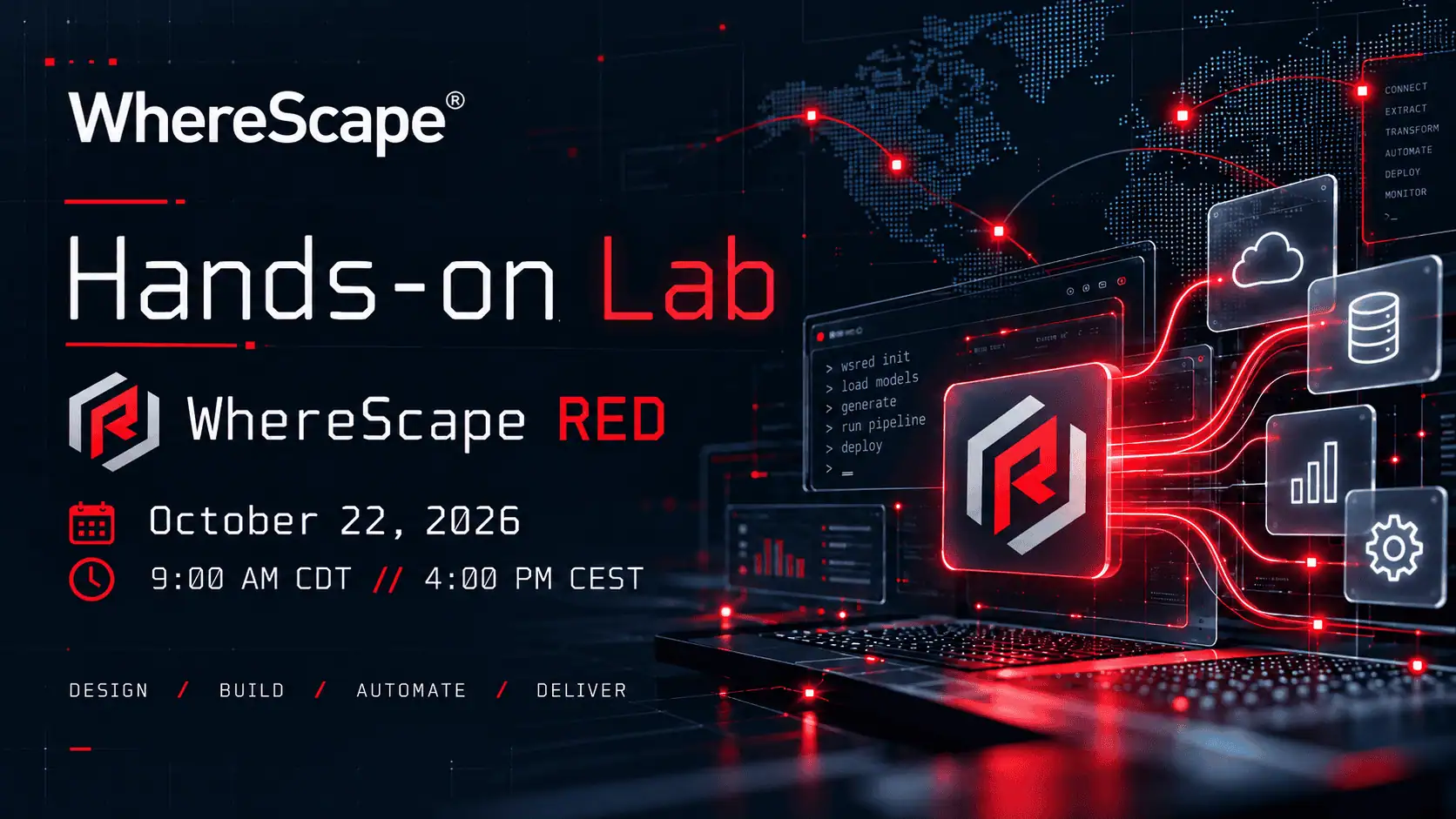 WhereScape Hands-on Lab – October 22 – Banner